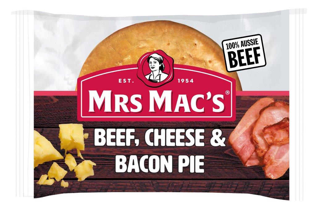 MRS MACS BEEF /CHEESE/BACON 12X175G