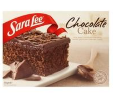 S/LEE CHOCOLATE TRAY CAKE 4X1.8KG