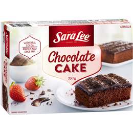 S/LEE ICED CHOCOLATE CAKE 6X350G