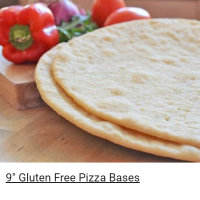 LET. PIZZA BASE 9" GF/VEGAN 20X150G