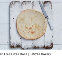 LET. PIZZA BASE 12" GLUTEN FREE 20X375G