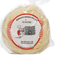 MORGANS PITA BREAD 24CM 10X10