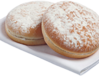 TIP TOP DAMPER BUN FLOUR DUSTED 5"(75G) 6X12PKT