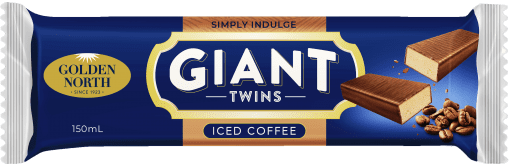 GOLDEN NORTH GIANT TWINS ICED COFFEE 24X150ML