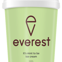 EVEREST TUB IT'S MINT TO BE or PEPPERMINT CHIP 6X500ML