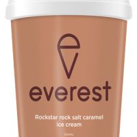 EVEREST TUB ROCKSTAR ROCK SALT CARAMEL 6X500ML