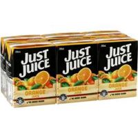JUST JUICE ORANGE 24X200ML