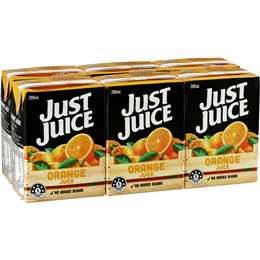 JUST JUICE ORANGE 24X200ML