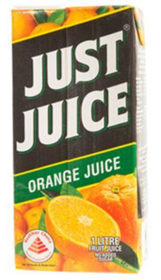 JUST JUICE ORANGE 12X1LT