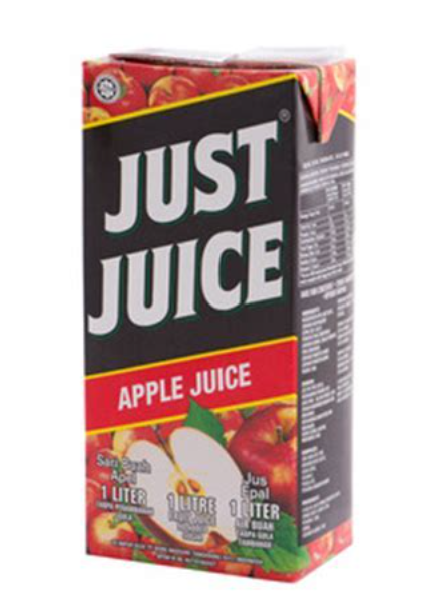 JUST JUICE APPLE 12X1LT