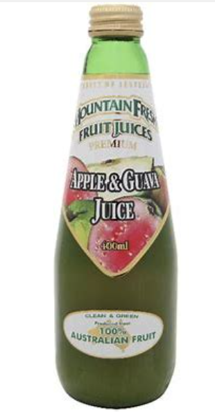 MOUNT FRESH APPLE & GUAVA 12X400ML
