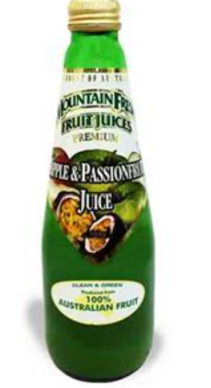 MOUNT FRESH APPLE & PASSIONFRUIT 12X400ML