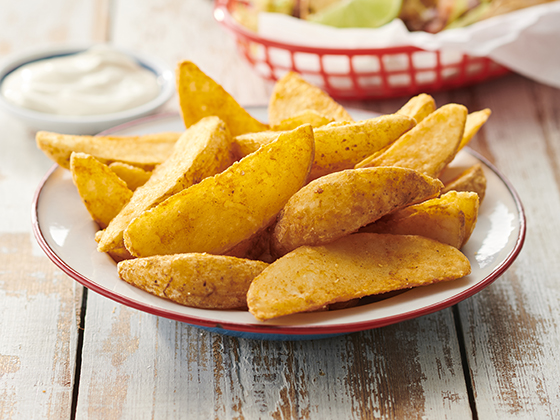 EDGELL SEASONED BATTERED WEDGES 6X2KG