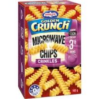 BIRDS EYE M/WAVE CRINKLE CUT CHIPS 12X140G