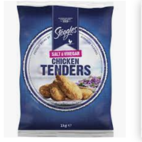 STEG.SALT'N'VINEGAR TENDER BITES 6X1KG