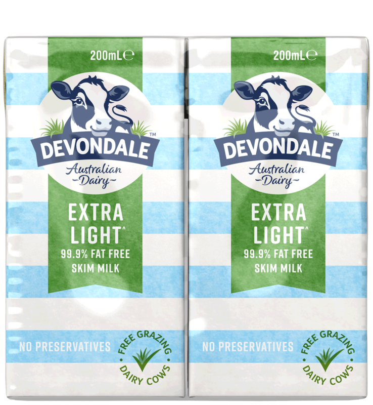DEVONDALE SKIM L/L MILK 24X200ML