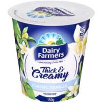 D/F T&C YOGHURT CREAMY VANILLA 10X150G