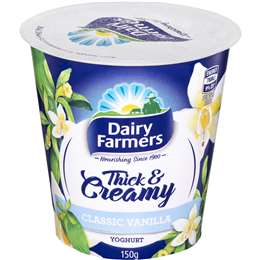 D/F T&C YOGHURT CREAMY VANILLA 10X150G