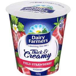 D/F T&C YOGHURT STRAWBERRY 10X150G