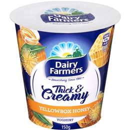 D/F T&C YOGHURT YELLOW BOX HONEY 10X150G