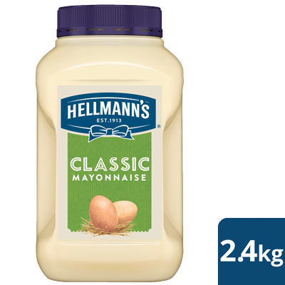 HELLMANNS REAL MAYONNAISE 4X2.4KG
