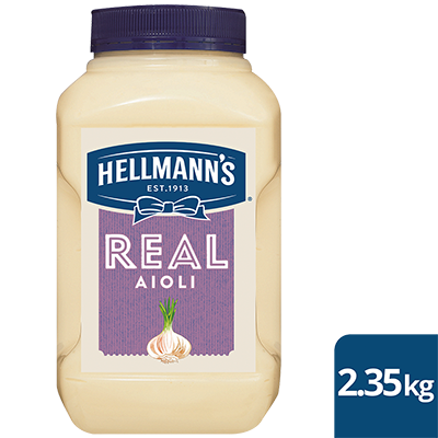 HELLMANNS REAL AIOLI 4X2.35LT