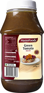 M/F GREEN TOMATO RELISH 6X2.7KG