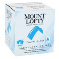 MT LOFTY SPRING WATER 1X10LT