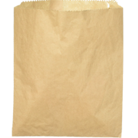 BROWN FLAT BAGS 250x200mm #3 1X500