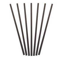 BIOPAK BIO STRAW REGULAR BLACK - 10SLV X 250PC