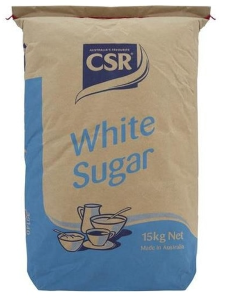 CSR WHITE SUGAR 1X15KG