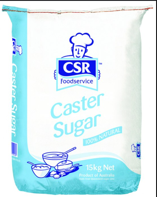 CSR CASTER SUGAR 1X15KG