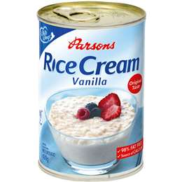 PARSON VAN.RICE CREAM 12X430G