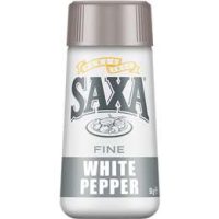 SAXA WHITE PEPPER 6X50G