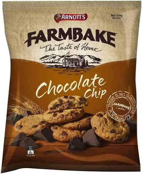 F/BAKE CHOC CHIP COOKIE10X310G