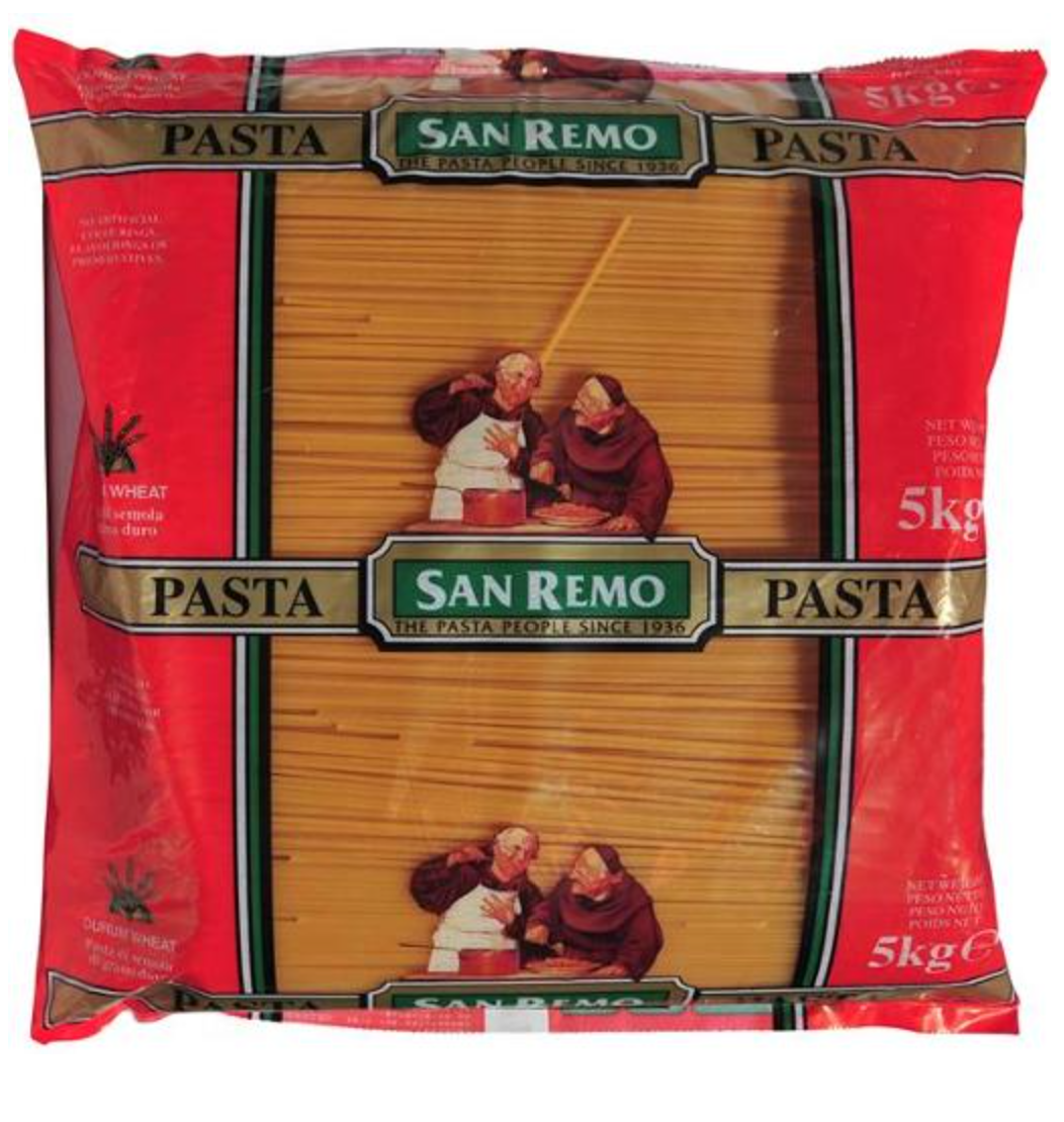 SAN REMO SPAGHETTI #5 2X5KG