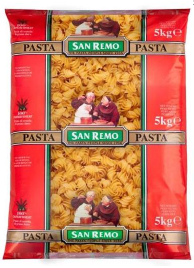 SAN REMO LARGE SPIRALS #53 2X5KG