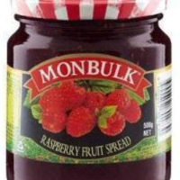 COTTEES JAM RASPBERRY 6X375G