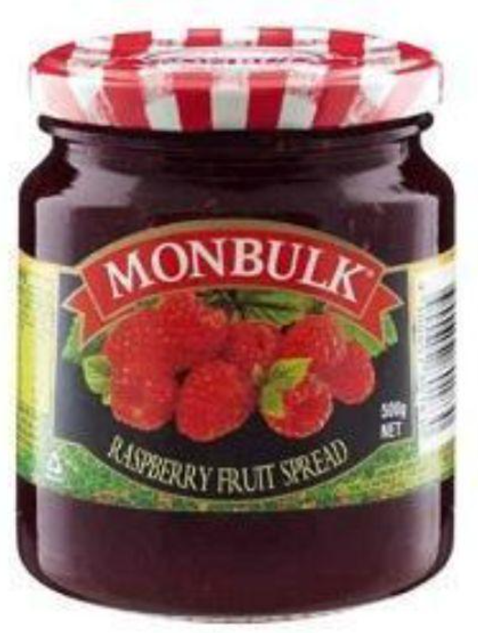 COTTEES JAM RASPBERRY 6X375G