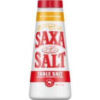 SAXA TABLE SALT 12X750G