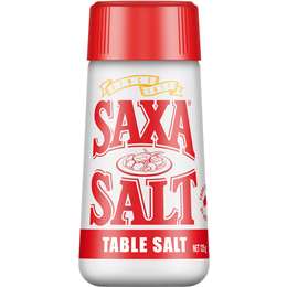 SAXA PICNIC PACK SALT 12X125G