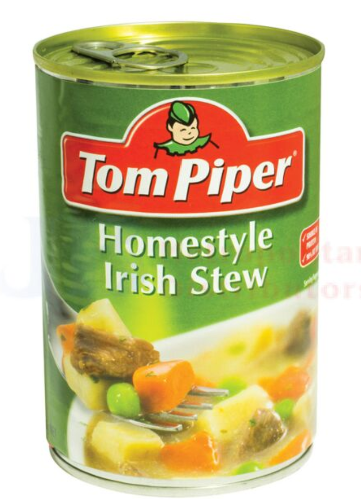 TOM PIPER IRISH STEW 12X400G