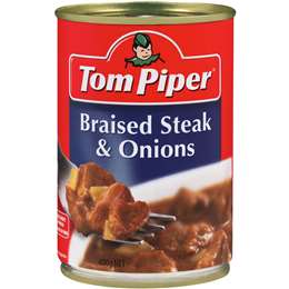 T/P BRAISED STEAK+ONION 12X400G