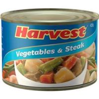 HARVEST STEAK+VEG 8X425G