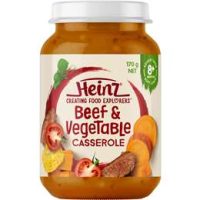 HNZ BEEF VEG CASSEROLE 8mths+ 6X170G