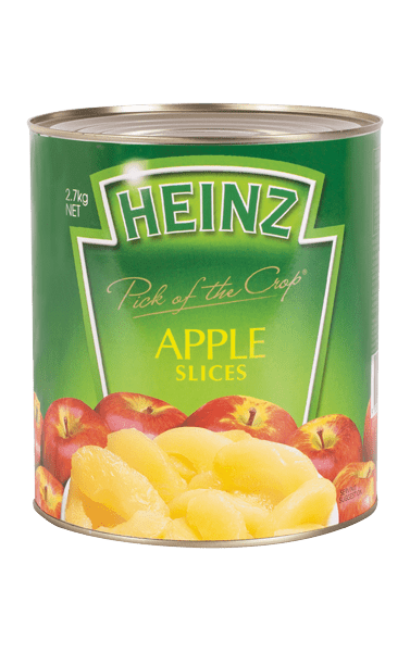 HEINZ APPLE SLICED 3XA10