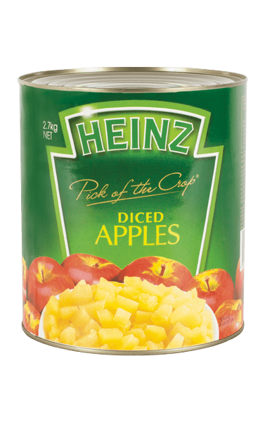 HEINZ APPLE DICED 3XA10