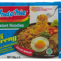 INDOMIE MI GORENG BBQ CHICK M/PK 8X(5X85G)