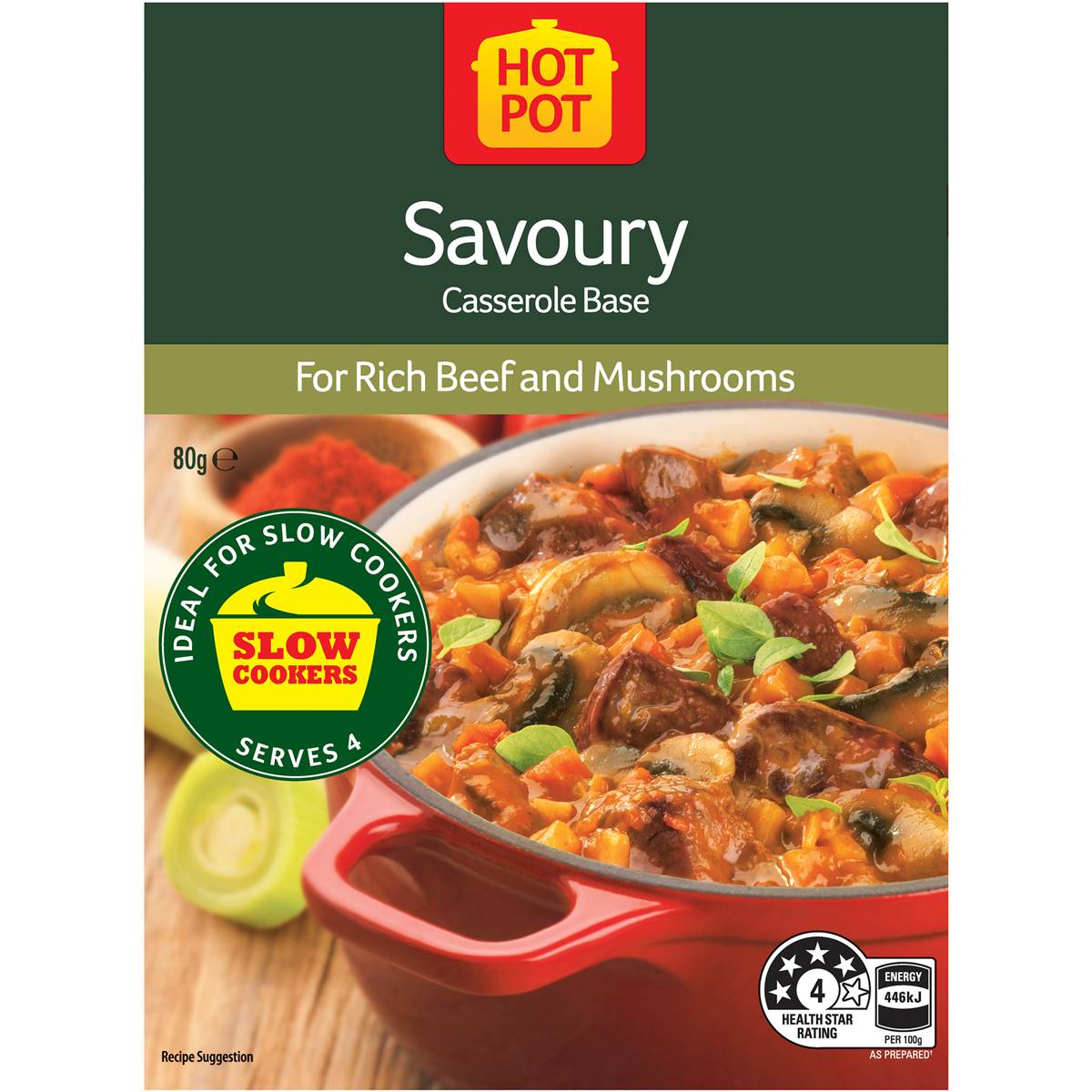 CONT HOT POT SAVOURY 7X80G