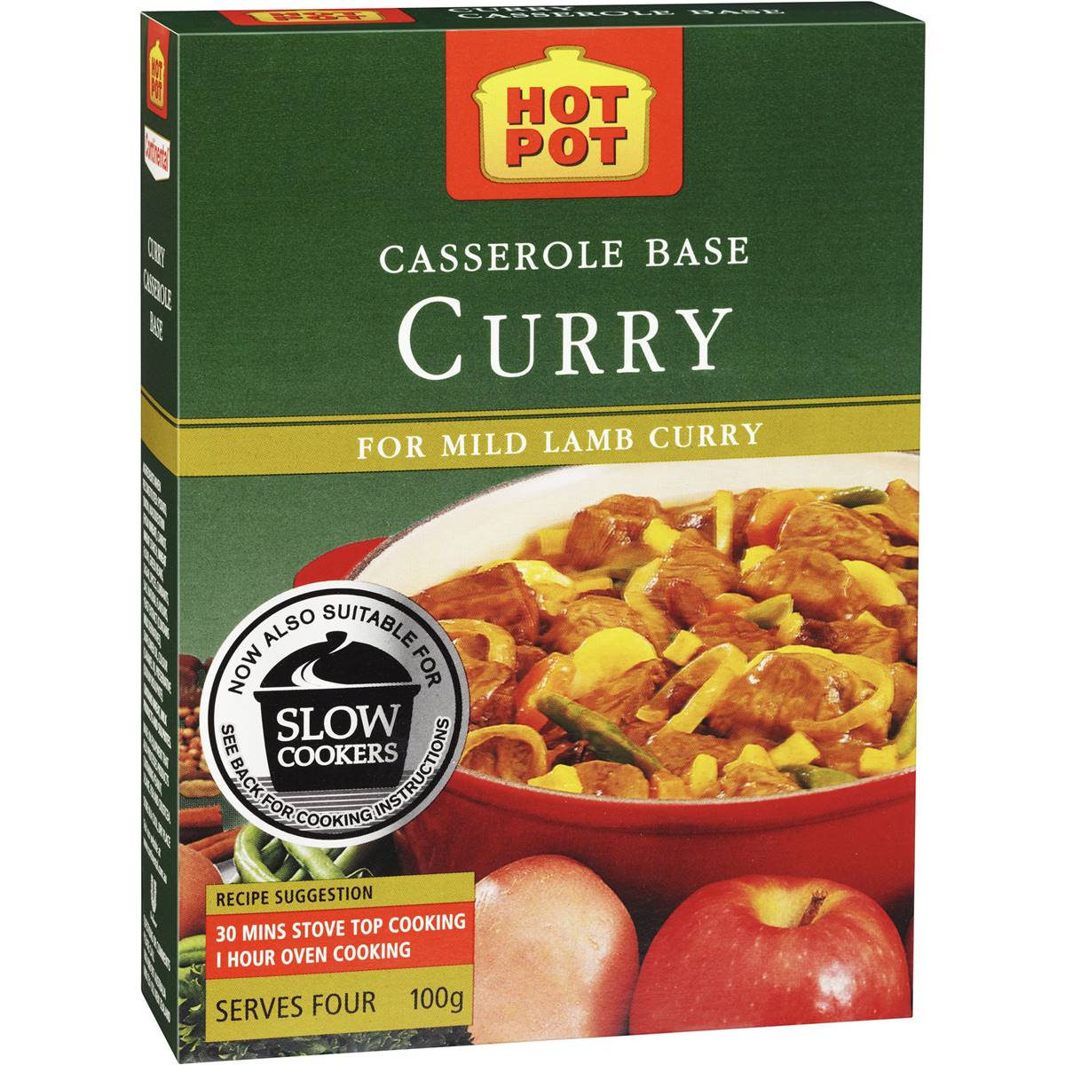 CONT HOT POT CURRY 7X100G